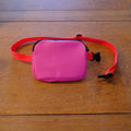 Faux Leather Riding/Waist Bag