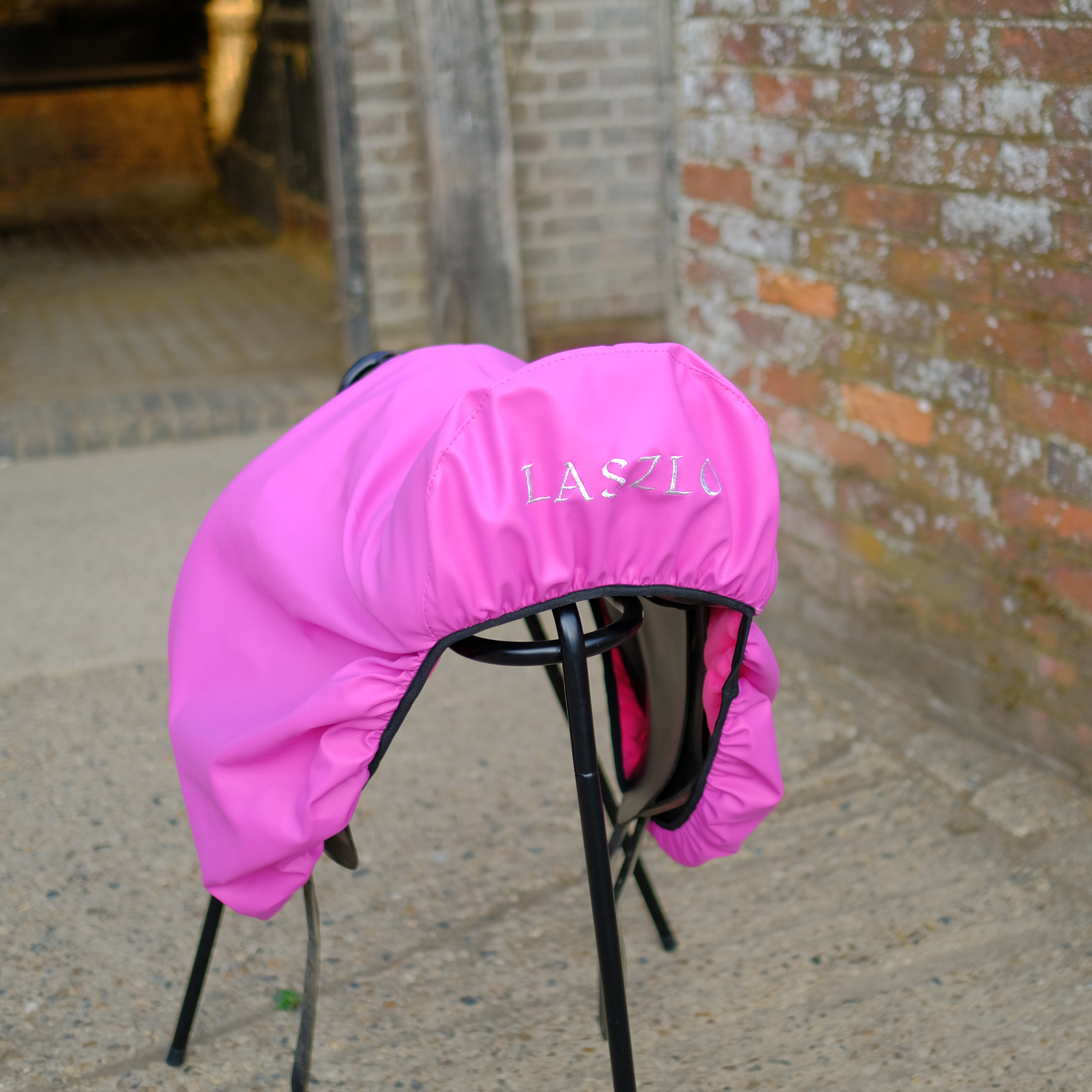 Faux Leather Saddle Cover